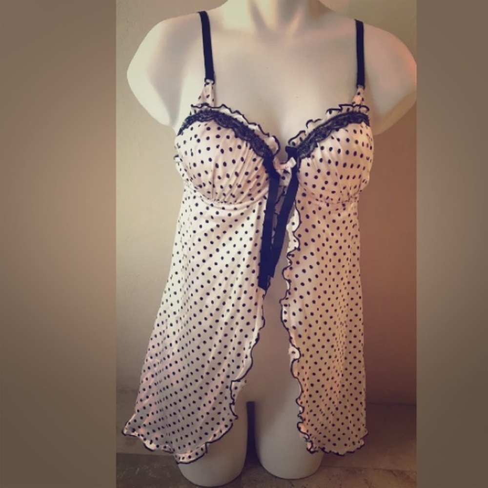 New In Bloom By Jonquil Baby Doll Lingerie Size S